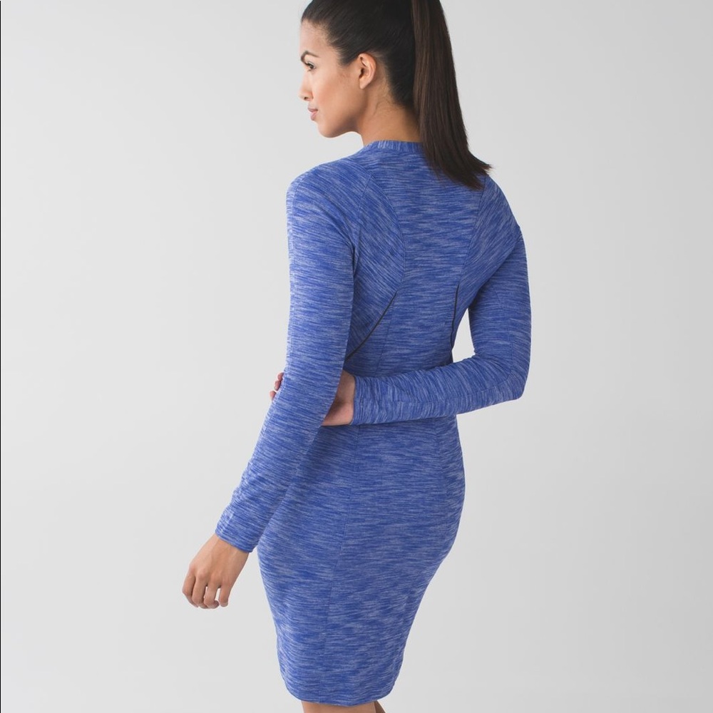 RARE Lululemon Athletica &go Where-To Blue Dress